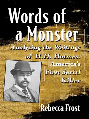 cover image of Words of a Monster